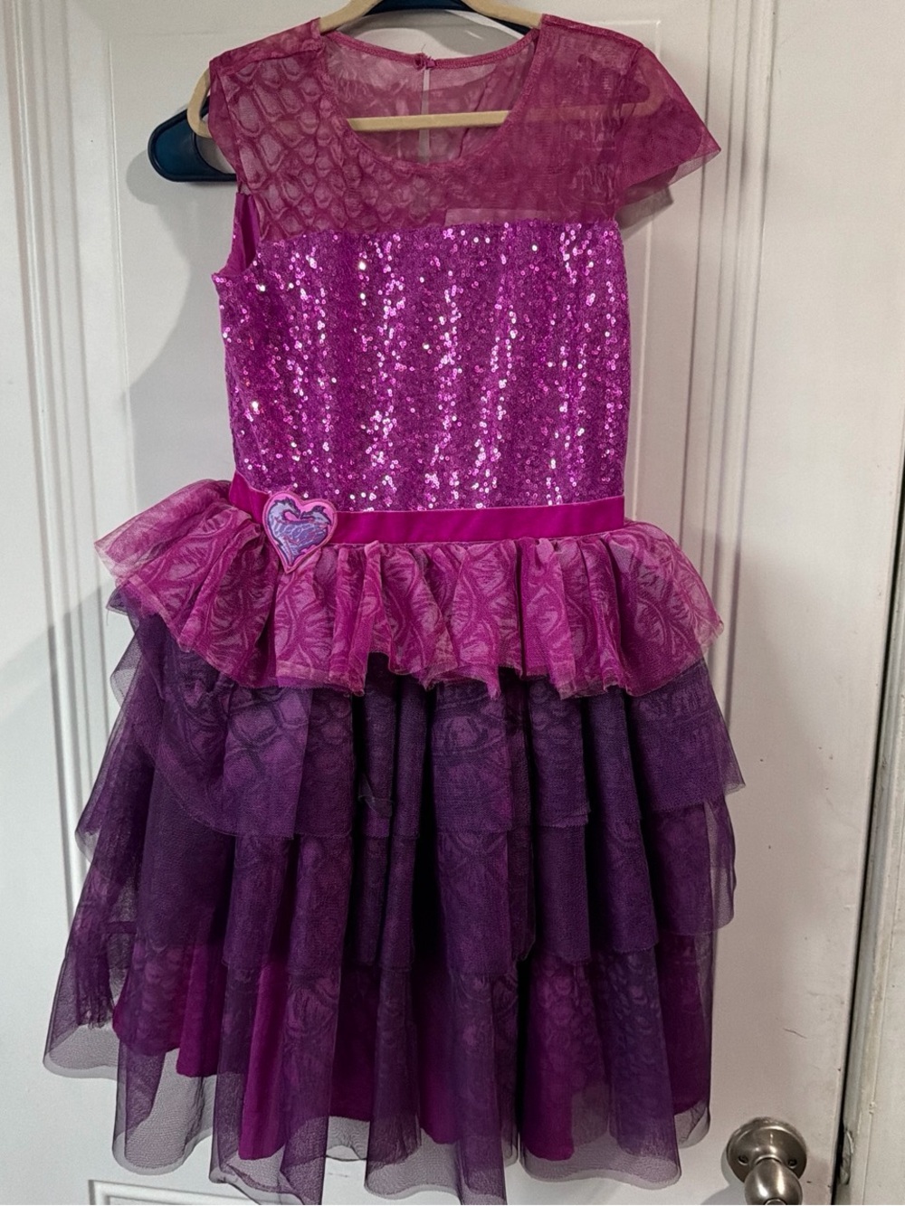 DISNEY 56 girl princess dress star wand